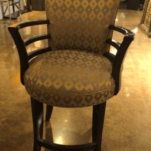 William and Wesley - Art Deco Barstool
