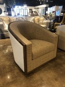 William and Wesley Collins Swivel Chair