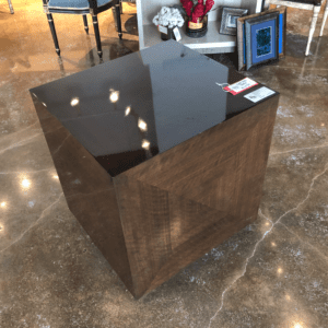 William and Wesley Cube End Table