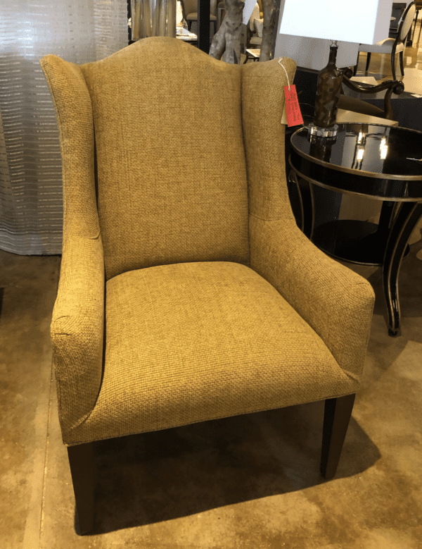 William and Wesley High Tight Back Wing Chair
