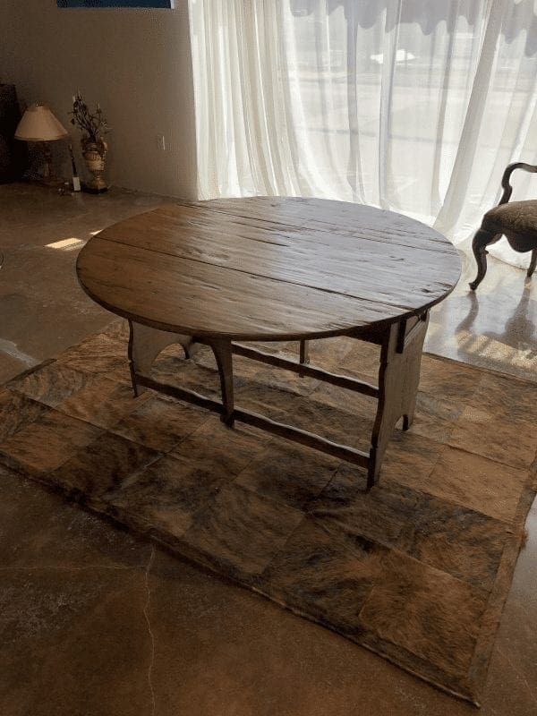 William and Wesley - Italian Drop Leaf Dining Table