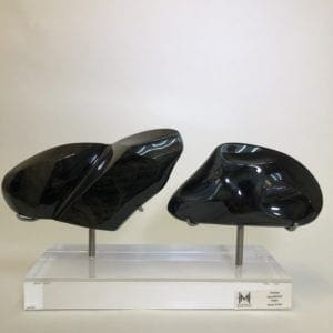 Obsidian Sculture - Double