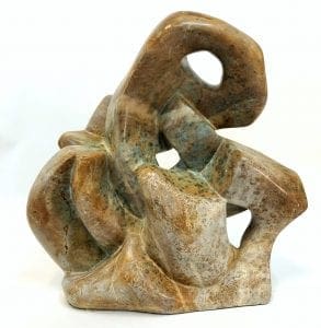 Carved Steatite Sculpture