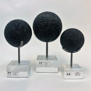 Obsidian Sphere Set