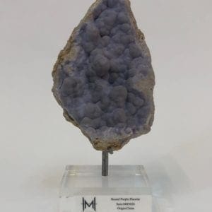 Rounded Purple Fluorite